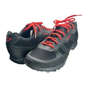 Giro | Men | Gauge Mountain Black Red Indoor Cycling Biking Shoes | Size 13